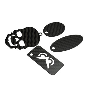 Carbon fiber key chain make to order