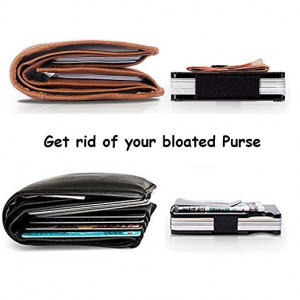 2018 Tuopuke New Arrival Carbon Fiber Money Clip Wallet Mens slim Front Pocket RFID Wallet With Key Holder