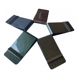 money clip card holder carbon fiber factory direct sale