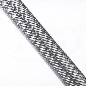 Silver carbon fiber tubes OD 6-200MM Length 1000mm