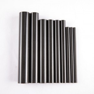 Factory Directly sell carbon fiber round tube of High Quality