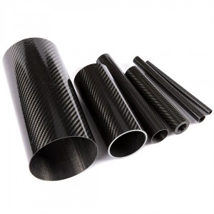 High quality 3k carbon fiber heat pipe carbon fiber tube 15mm 16mm 17mm 18mm 19mm 20mm carbon fiber heat pipe