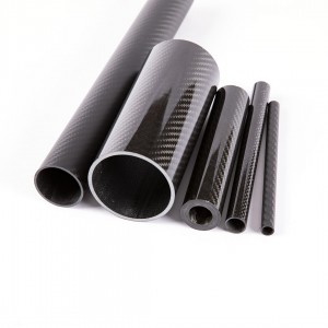 High quality 3k carbon fiber heat pipe carbon fiber tube 15mm 16mm 17mm 18mm 19mm 20mm carbon fiber heat pipe