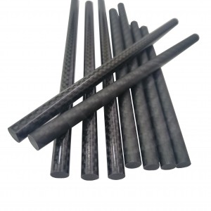 Carbon Fiber Rod 3K Plain Glossy 6-25mm  3K Carbon Fiber Rod 6-25mm .