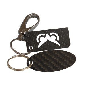 Carbon fiber key chain make to order