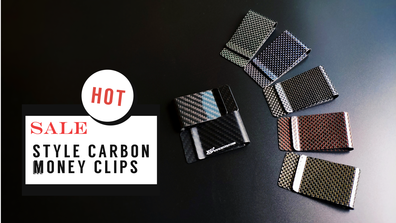 Carbon Fiber Money Clips