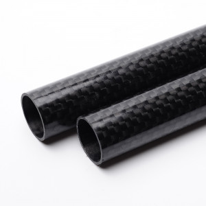 Högtrycks-högmodul kolfiberrör, kolfiberrör
