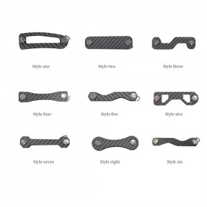 XC customize carbon fiber key storage buckle