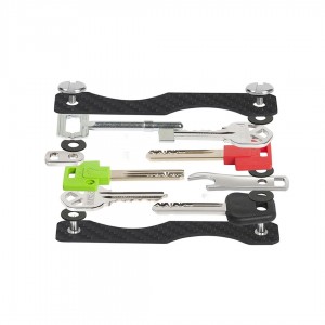 XC customize carbon fiber key storage buckle