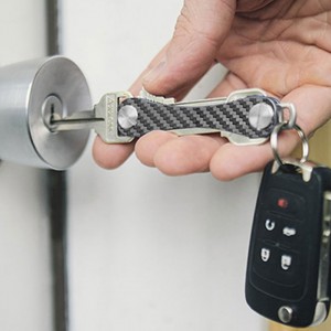 XC customize carbon fiber key storage buckle