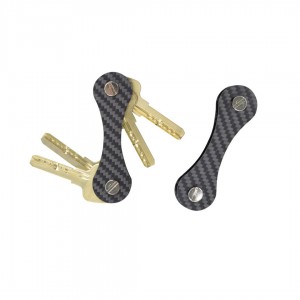 XC customize carbon fiber key storage buckle