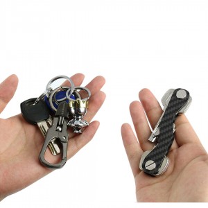 XC customize carbon fiber key storage buckle