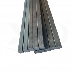 Square carbon fiber rod