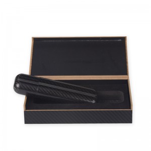 humidor i kolfiber för cigarrer