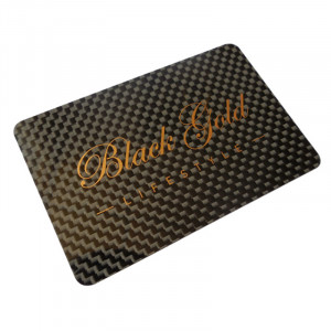 carbon fiber credit card make to order