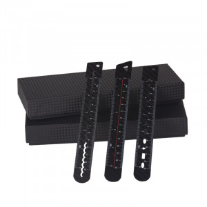 customized carbon fiber ruler customized