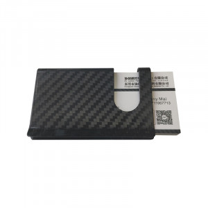 carbon fiber business card holder