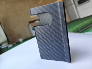 carbon fiber business card holder