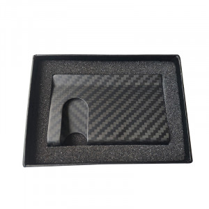 carbon fiber business card holder