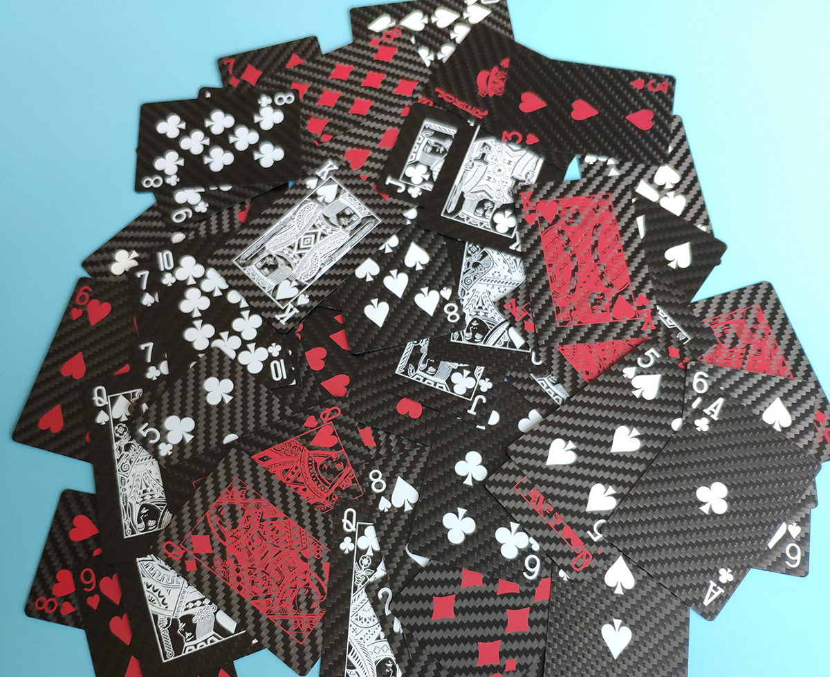 The premium carbon fiber playing cards you shouldn’t miss