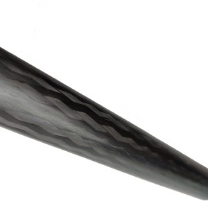 Pull winding carbon fiber tubes