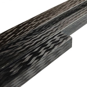 Square pullwinding carbon fiber tube