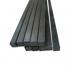Square carbon fiber rod
