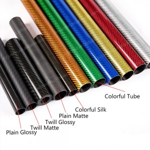 6mm, 8mm 10mm Carbon fiber Tubes use for Drones
