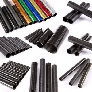 high strength carbon fiber composite tubes