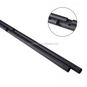 500mm carbon fibre tube, 100% carbon fiber