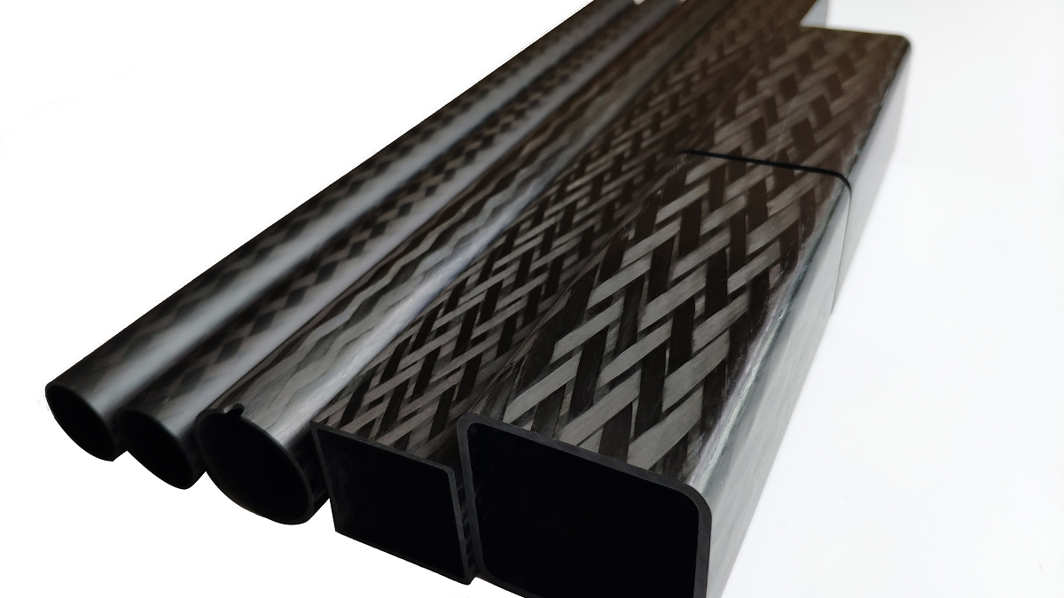 Pullwinding carbon fiber tube