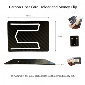 Carbon Fiber Card Holder